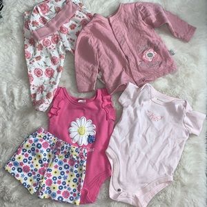 Baby Clothes Lot, 6 pieces 0-3 Months